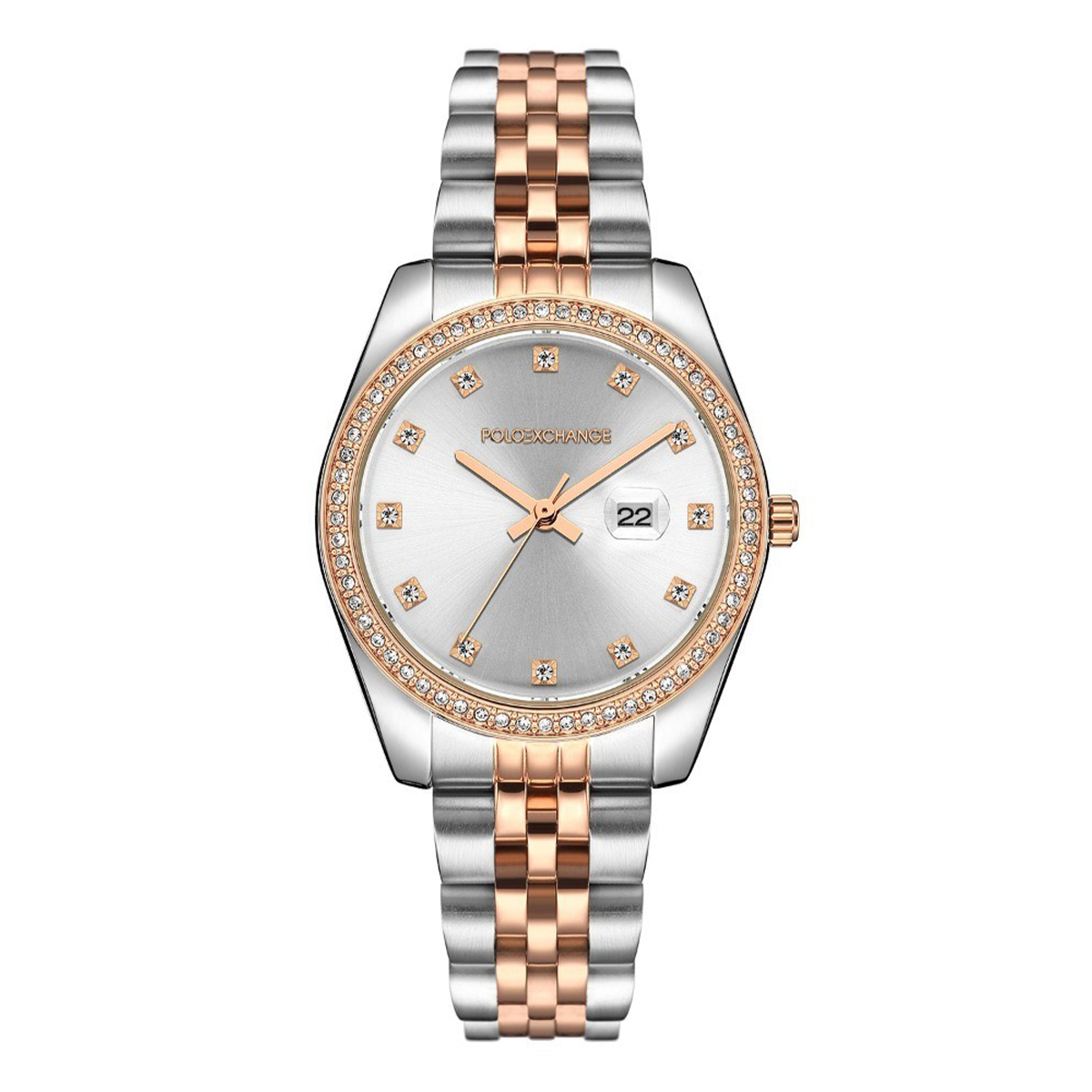 MONTRE POLOEXCHANGE FEMME SIMPLE ACIER